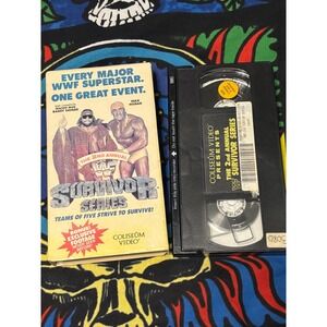 WWF Survivor Series 2nd Annual Hulk Hogan Macho Man VHS Coliseum Video